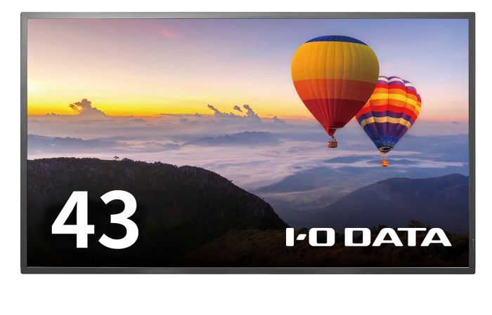 LCD-HU431DB 24ԘAғΉ 43.0^i̈42.5^j4KtfBXvC u5Nۏ؁v 3840~2160 Xs[J[ D-sub HDMI2.0~3