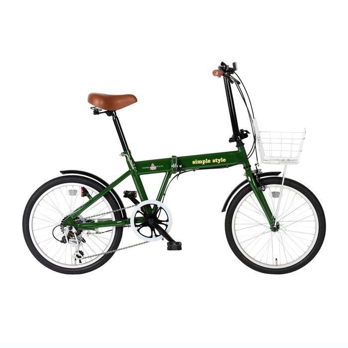 Simple Style 20型折畳自転車 シンプルスタイル M206BS  SS-M206BS