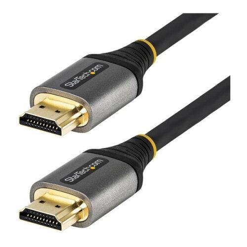 StarTech.com v~AnC Xs[hHDMI2.0P[u/50cm/4K60Hz/PremiumF/C[TlbgΉ/HDR10AARCΉ/IXEIX/ubN/High Speed HDMIj^[P[u/4KΉHDMIR[h/UHD𑜓xfBXvCp HDMMV50CM