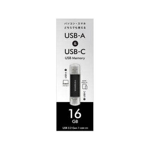 USB-AUSB-C USB[(USB 3.2 Gen 1)16GB ubN(U3C-STD16G/K)