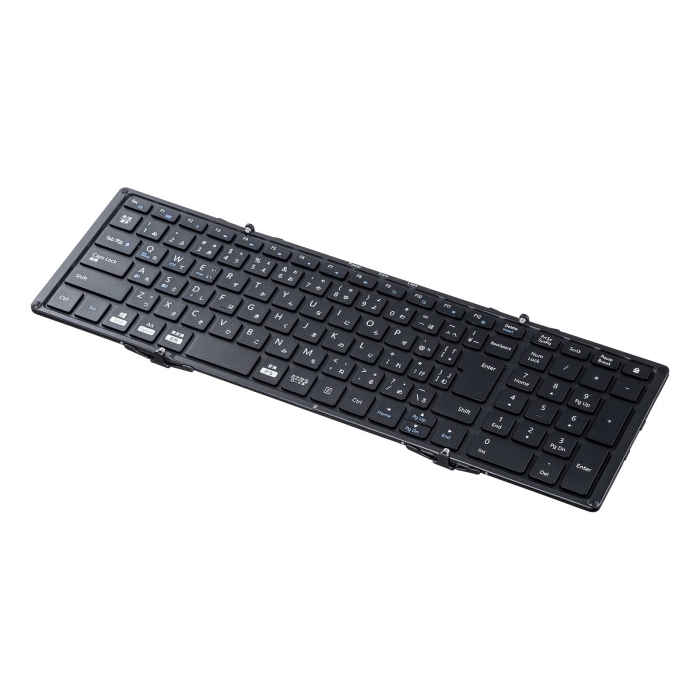 SKB-BT35BK Bluetooth折りたたみフルキーボード(SKB-BT35BK)