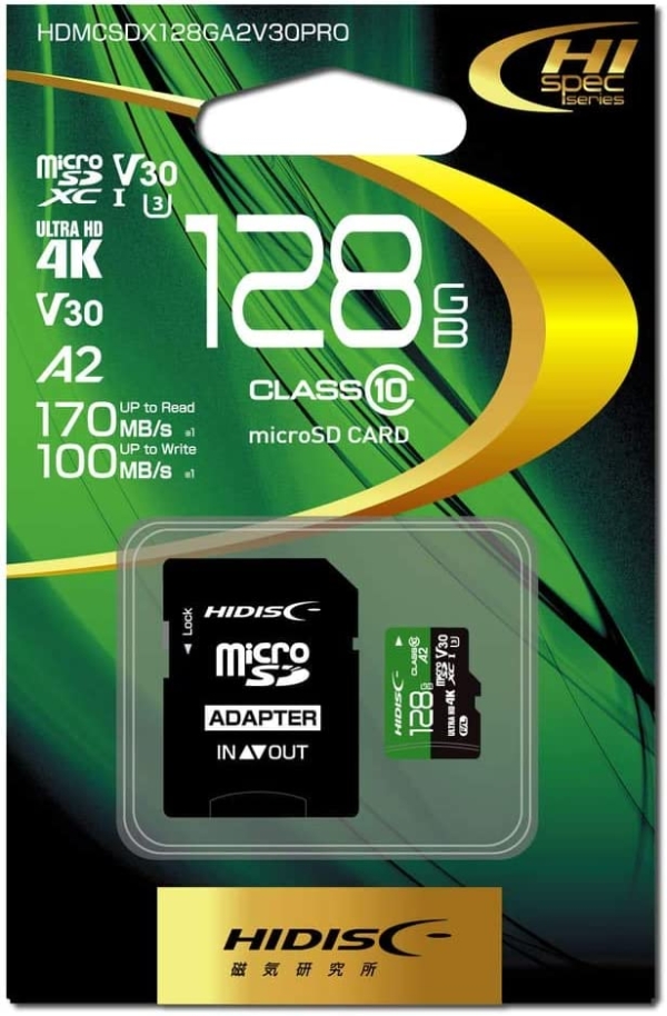 nCfBXN R170V[YmicroSDXCJ[h 128GB (HDMCSDX128GA2V30PRO 6475)