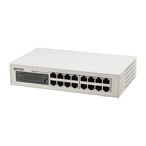 LSW5-GT-16NSR Giga スイッチングHub 金属筺体/電源内蔵 16ポート(LSW5-GT-16NSR)