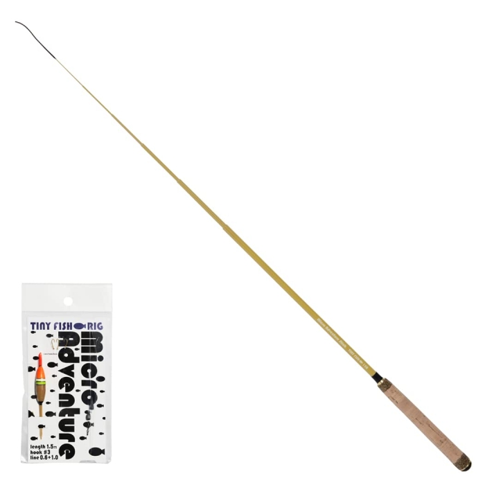BRIDGE CORP Micro Adventure Stick  TINY FISH+RIG 150 Th SAND (d|Zbg)
