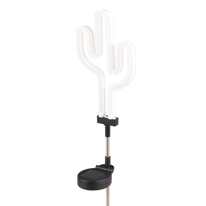 Solar neon light Cactus