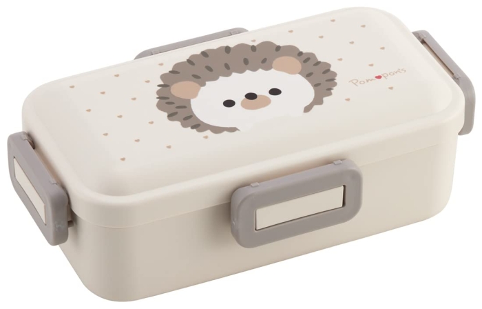 PFLB6AG 抗菌ふわっと弁当箱 ハリネズミ