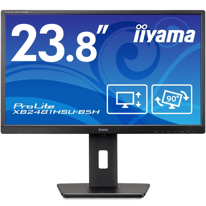 j^[ fBXvC 23.8C` tHD VA  px c] HDMI DisplayPort USB2.0~2 XB2481HSU-B5H IIYAMA CC}