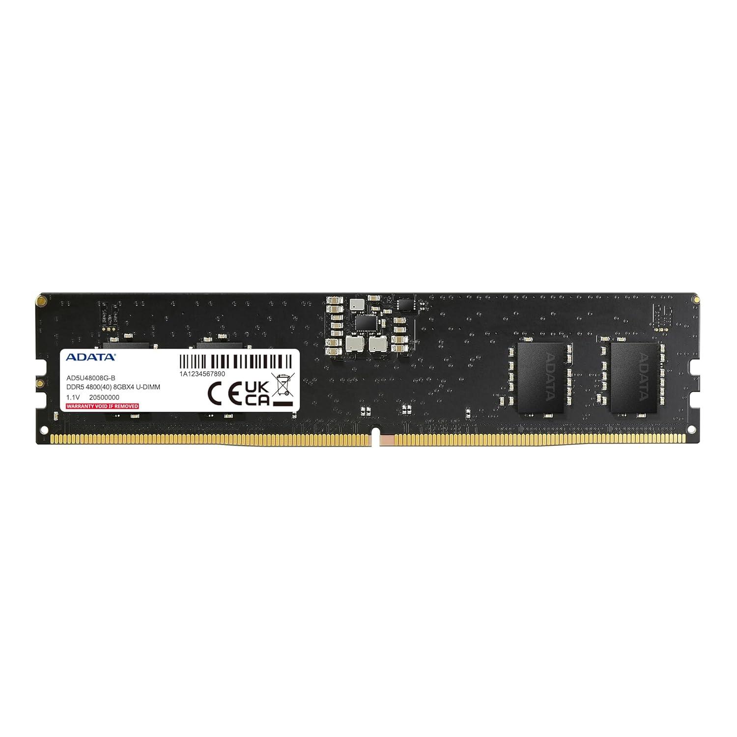 AD5U48008G-S DDR5 4800 U-DIMM W[ 8GB 288s(AD5U48008G-S)