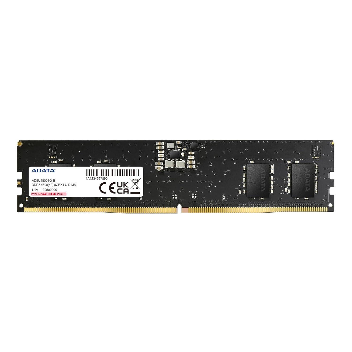  AD5U48008G-S DDR5 4800 U-DIMM W[ 8GB 288s(AD5U48008G-S)