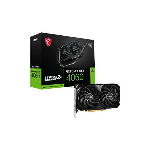 MSI GeForce RTX 4060 VENTUS 2X BLACK 8G OC   (GeForce RTX 4060 VENTUS 2X BLACK 8G OC)