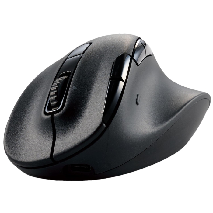 マウス/右手用/M/BT/無線/8ボタン/充電式/ブラック(M-XGM50MBSKBK)