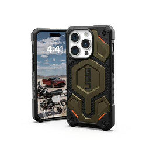 URBAN ARMOR GEAR iPhone 15 Pro 2023ΉϏՌP[X MONARCH PRO MagSafeΉ Pu[GgO[ y{K㗝Xiz UAG-IPH23MA-PMS-KG UAG-IPH23MA-PMS-KG