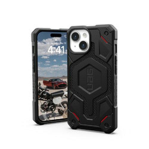 URBAN ARMOR GEAR iPhone 15 2023ΉϏՌP[X MONARCH PRO MagSafeΉ Pu[ubN y{K㗝Xiz UAG-IPH23MB-PMS-KB UAG-IPH23MB-PMS-KB