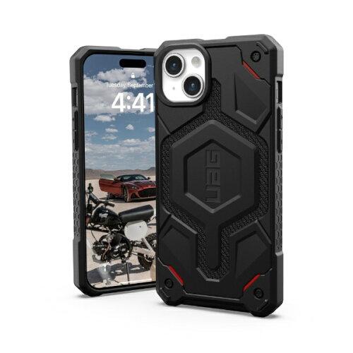 URBAN ARMOR GEAR iPhone 15 Plus 2023ΉϏՌP[X MONARCH PRO MagSafeΉ Pu[ubN y{K㗝Xiz UAG-IPH23LB-PMS-KB UAG-IPH23LB-PMS-KB