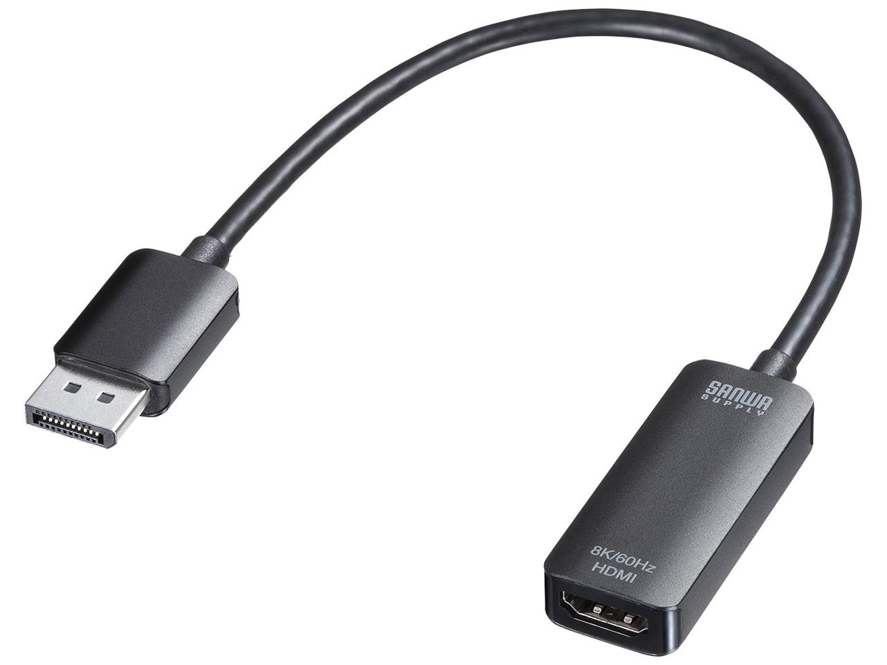 DisplayPort-HDMIϊA_v^(8KΉ)yAD-DP8KHDRz SANWASUPPLY TTvC