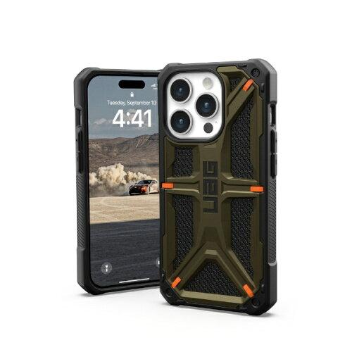 URBAN ARMOR GEAR iPhone 15 Pro 2023ΉϏՌP[X MONARCH Pu[GgO[ y{K㗝Xiz UAG-IPH23MA-P-KG