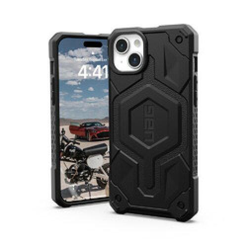 URBAN ARMOR GEAR iPhone 15 Plus 2023ΉϏՌP[X MONARCH PRO MagSafeΉ ubN y{K㗝Xiz UAG-IPH23LB-PMS-BK