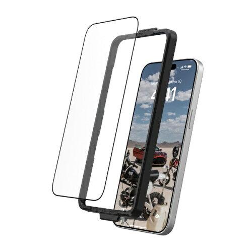 URBAN ARMOR GEAR iPhone 15 Pro Max 2023Ή Glass Shield Plus dKX  /wh~ \tKChgt  y{K㗝Xiz UAG-IPH23LA-SPPLS