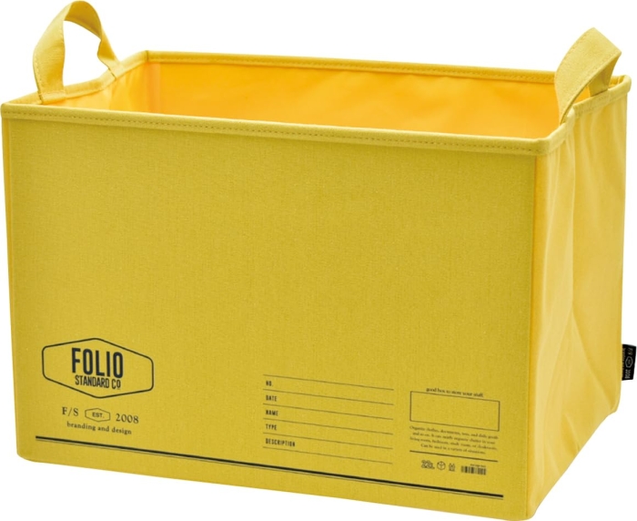 (S)FOLIO Xg[W{bNX A601YE YELLOW W370~D250~H250