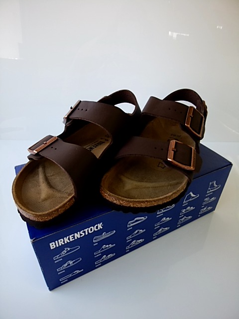 yAEgbgz rPVgbN Milano BF Dark Brown 39 (25.0cm) (3470339 6613) BIRKENSTOCK