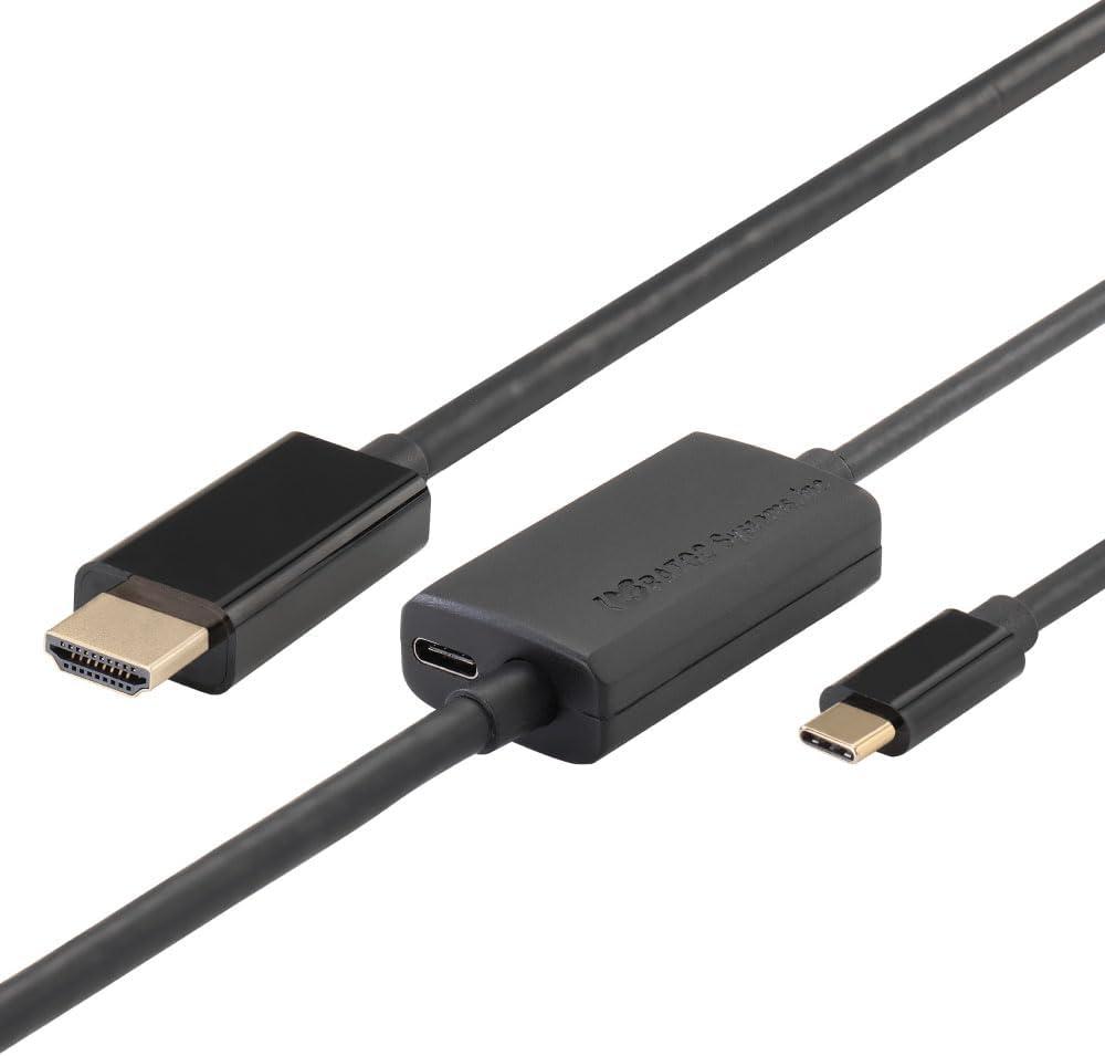 USB Type-C to HDMI ϊP[u(PDΉE3m)(RS-UCHD4K60-3M)