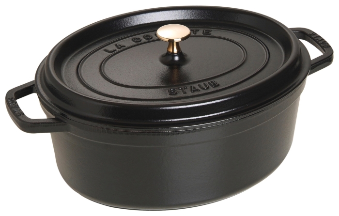 ストウブ ピコ・ココット オーバル33p 黒 40509−322【RST3508】 STAUB ストウブ