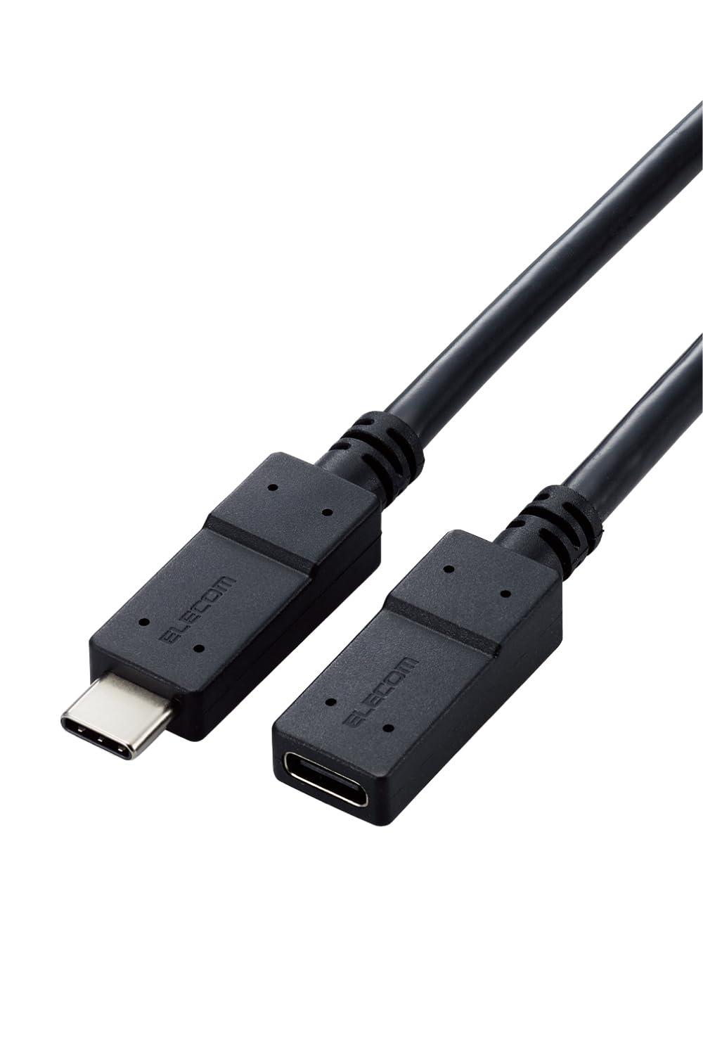 USBP[u/5Gbps/C-CX/USB PDΉ/0.5m(USB3-ECC05BK)