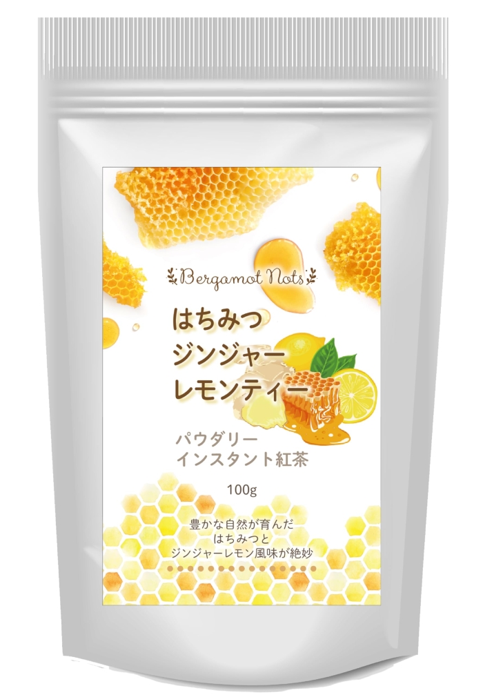 はちみつ生姜紅茶 はちみつジンジャーレモンティー からだも心も温まる生姜の紅茶 100g (TPD10029)