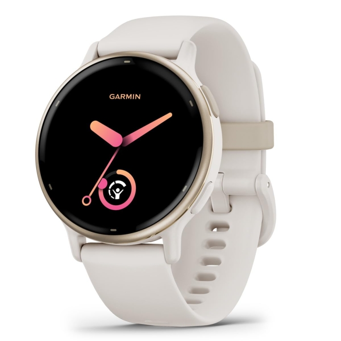 GARMIN(K[~) vivoactive 5 Ivory/Cream Gold tBbglXGPSEHb` Ǘ/tBbglXN/Qo/SuicaΉ/SZT[/XgXx/iOSEAhChΉ / 11Ԃ̃obe[ / X}[gEHb`y{Kiz
