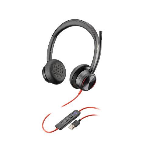 Poly Blackwire 8225 Microsoft Teams Certified USB-A Headset(772K3AA)