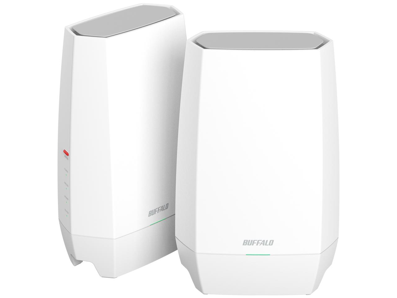 WNR-5400XE6P/2S) Wi-Fi 6E Ή AirStation LAN[^[ 2Zbg WPA/WPA2/WPA3/WEP IEEE802.11a/b/g/n/ac/ax 4|[g 10BASE-T(10Mbps)/100BASE-TX(100Mbps)/1000BASE-T(1000Mbps)