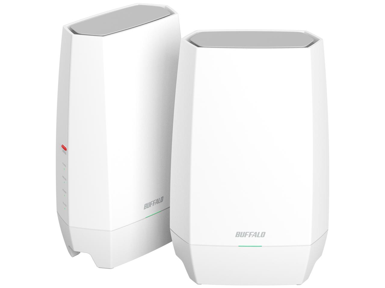 WNR-5400XE6P/2S) Wi-Fi 6E Ή AirStation LAN[^[ 2Zbg WPA/WPA2/WPA3/WEP IEEE802.11a/b/g/n/ac/ax 4|[g 10BASE-T(10Mbps)/100BASE-TX(100Mbps)/1000BASE-T(1000Mbps)