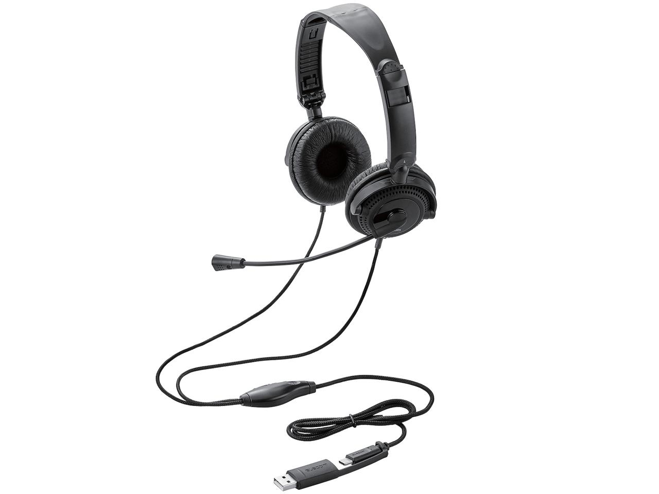 oCwbhZbg/I[o[wbh/1.2m/Type-C(HS-HP10SCBK)