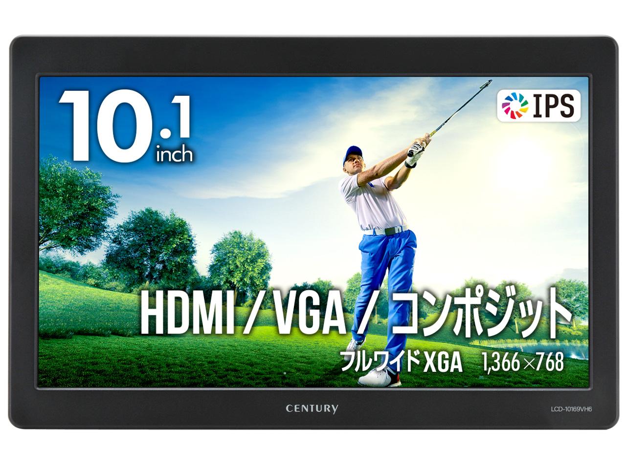  10.1C` HDMI}`j^[ plus one HDMI yAX 16:9z(LCD-10169VH6)