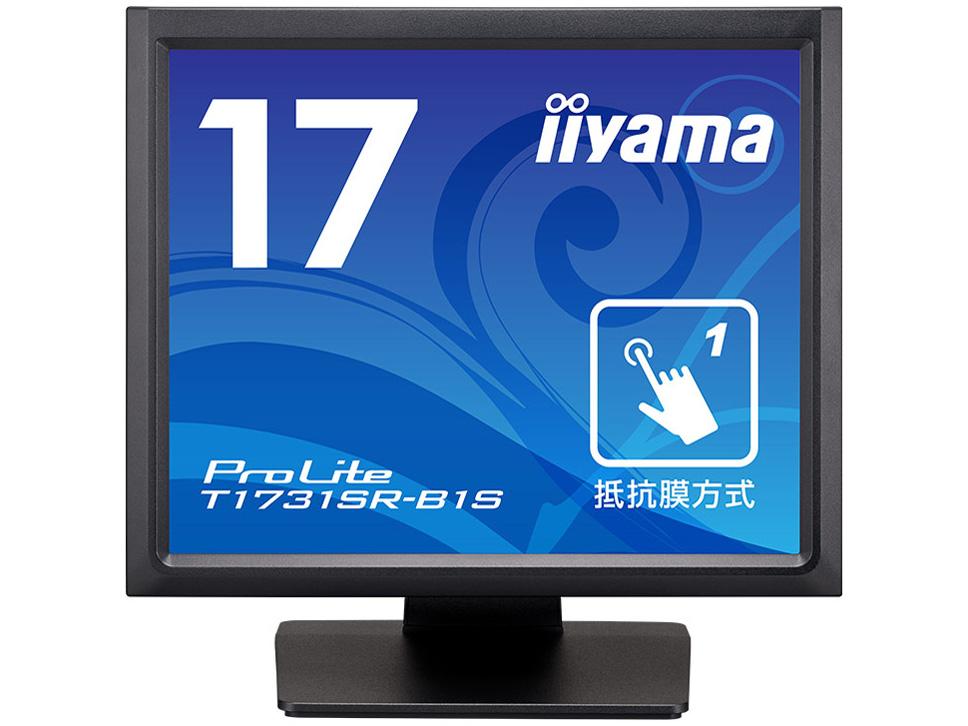 ^b`pltfBXvC 17^ / 1280x1024 / D-subAHDMIADisplayPort / ubN / Xs[J[: / SXGA / hohH / R(T1731SR-B1S) IIYAMA CC}