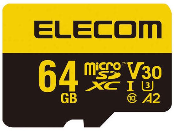 MicroSDXCJ[h/ϋv/rfIXs[hNXV30Ή/UHS-I U3 90MB/s 64GByMF-HMS064GU13V3z