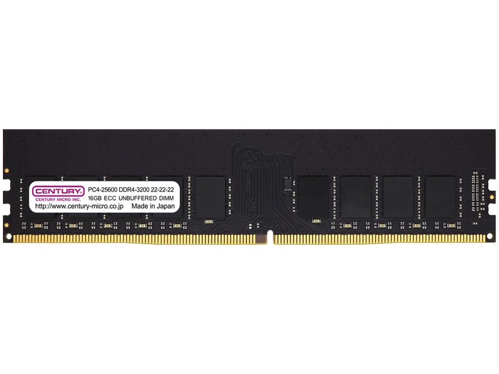 T[o[/[NXe[Vp PC4-25600/DDR4-3200 16GB 288-pin Unbuffered DIMM ECCt 1.2v {(CB16G-D4UE3200)