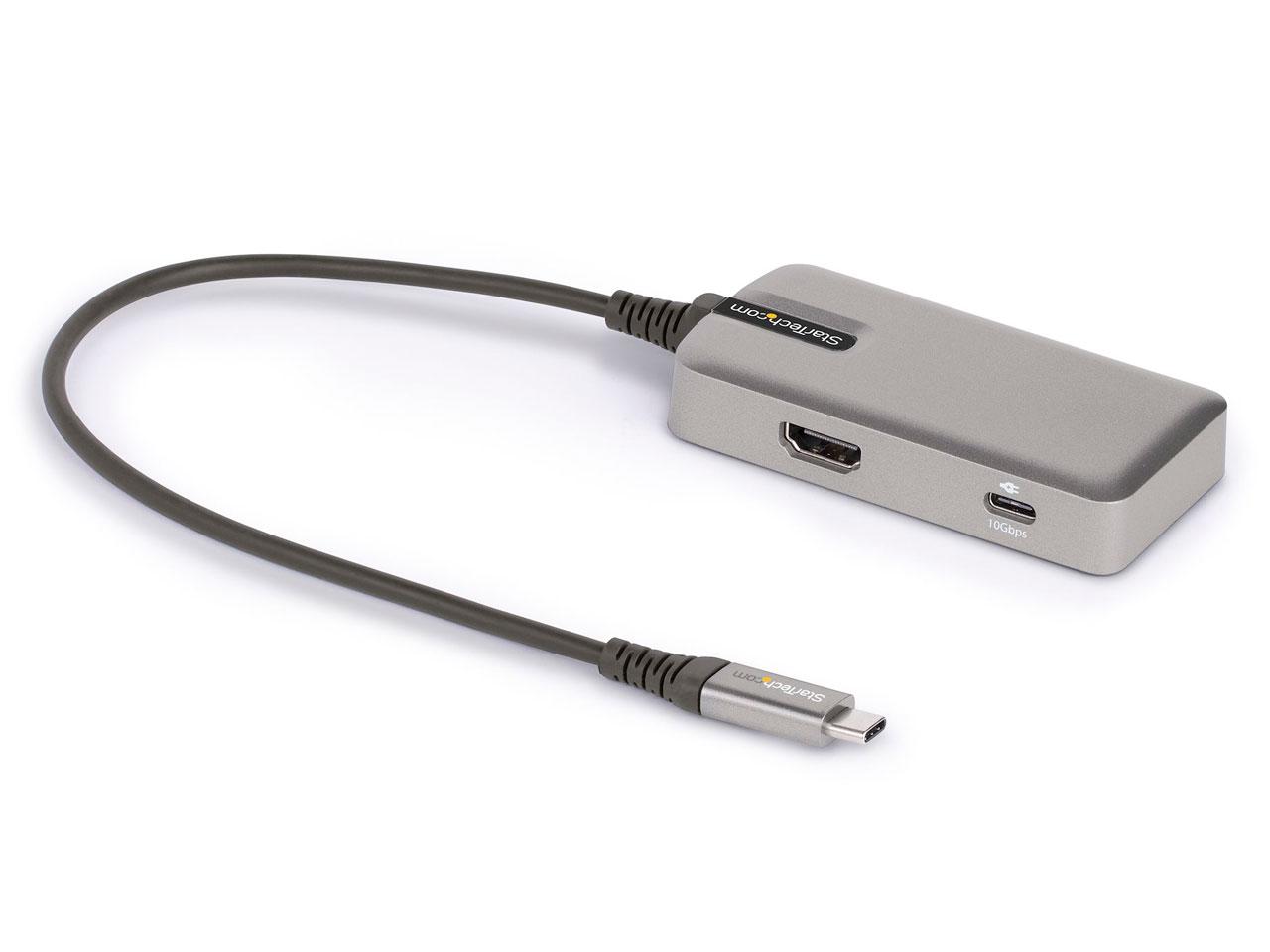 USB Type-C}`ϊA_v^[/m[gPChbLOXe[V/4K60Hz HDMI 2.0/3|[g10Gbps USB nu/100W USB PD/^CvCΉgxhbN/25cmP[u