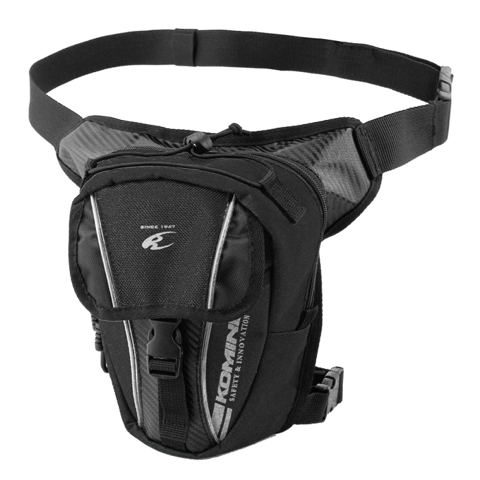 SA-053 R LEG BAG 1 Reflective-BK F 09-053