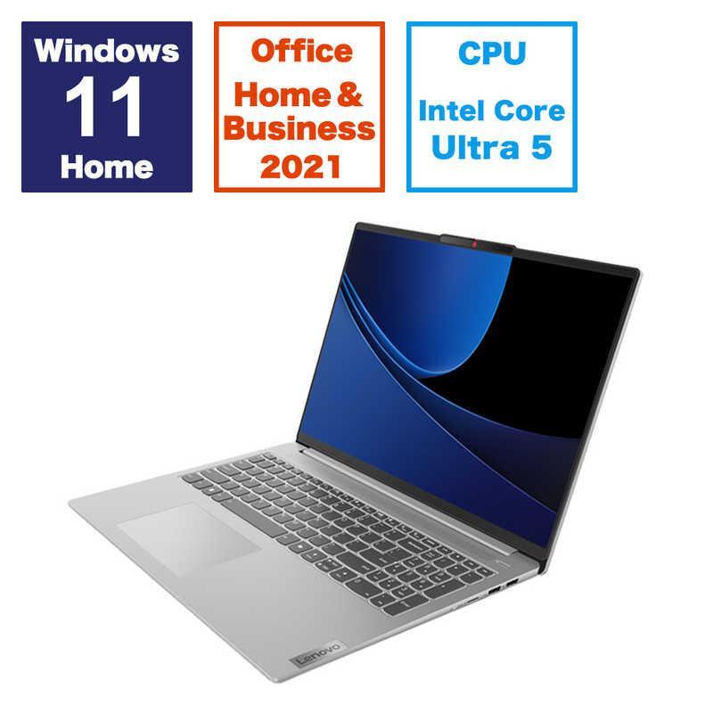 83DC001QJP Lenovo IdeaPad Slim 5i Gen 9 Windows 11 Home 16.0�`16.9�^�i�C���`�j Core Ultra7 ������16GB SSD 512GB 2048�~1280 Web�J�����L�� Bluetooth v5.2 Office�L��(���p��) 1.6�`2.0kg �O���[�n