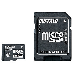 RMSD-32GC10AB [32GB] RMSD-32GC10AB Class10 microSDHCJ[h SDϊA_v^[ 32GB(RMSD-32GC10AB) BUFFALO obt@[