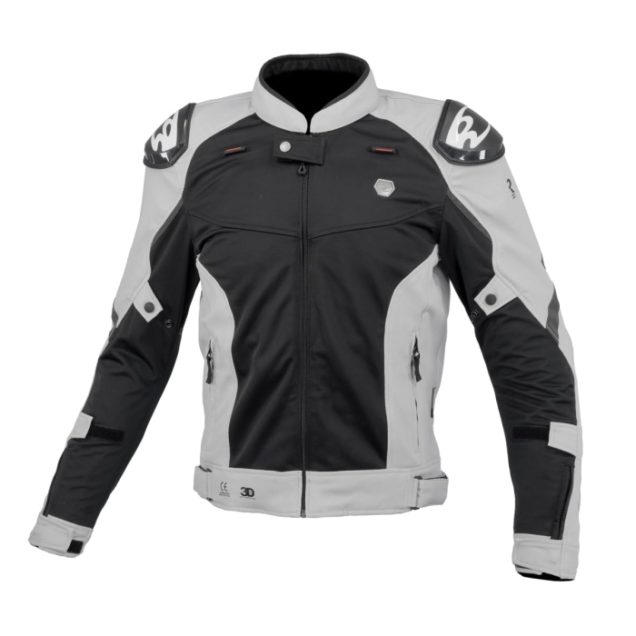 JK-168 R-SPEC SPORTS MESH JKT L.GRY 2XL 07-168 CgO[ TCY:2XL