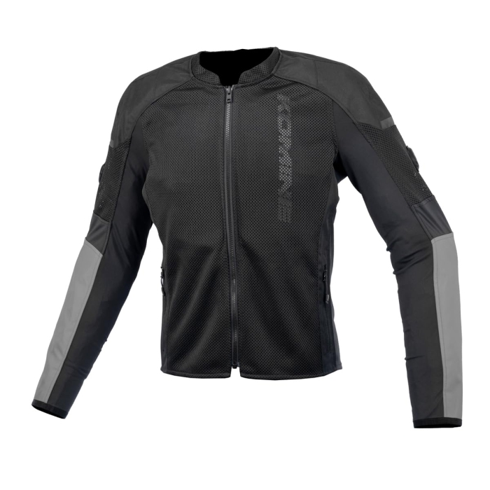 JK-173 HEAVY MESH SCR JKT BK/GRY 4XL 07-173 ubNO[ TCY:4XL