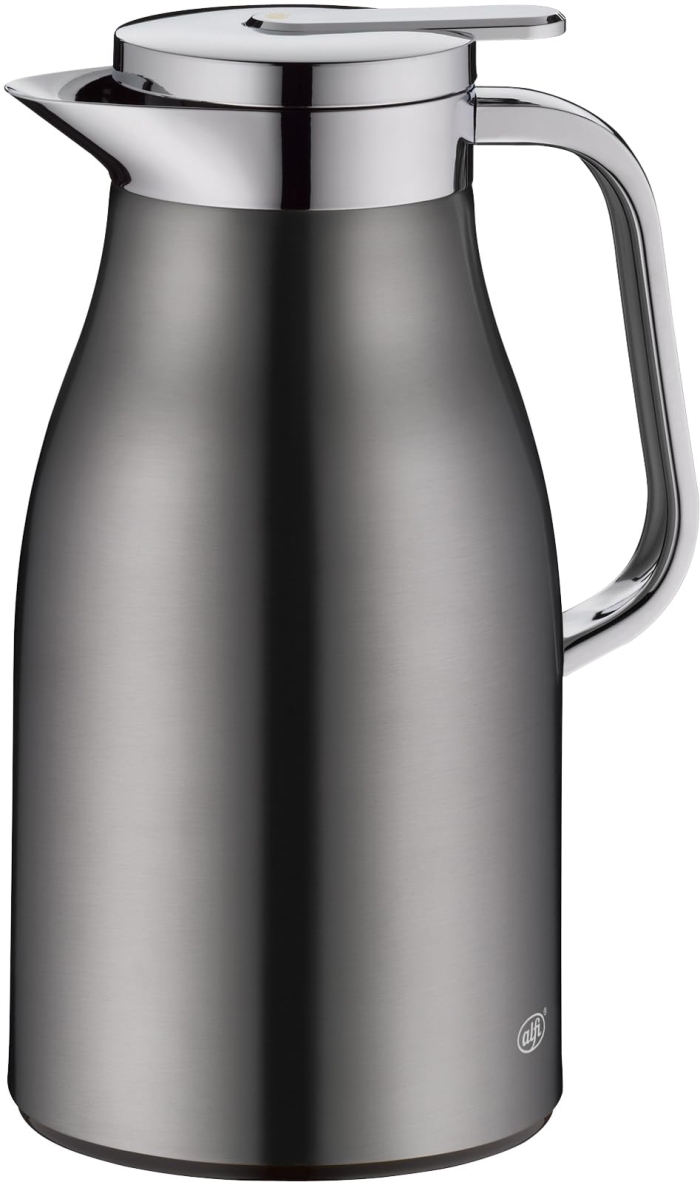 alfi アルフィ ステンレス製卓上用ポット FARBE (ファルベ) 1.0L クールグレー AFTH-1000S CGY