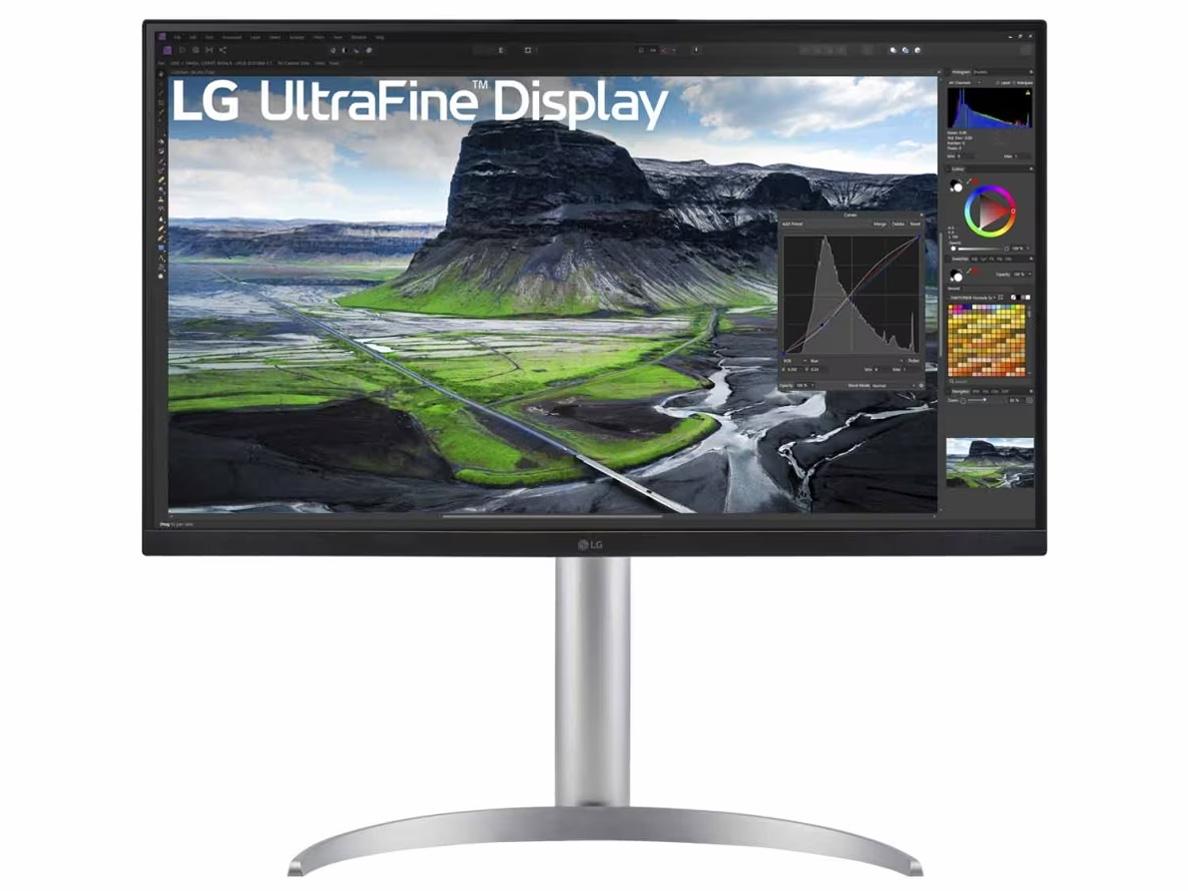 27UQ850V-W 27.0^ 4K IPS RgXg2000:1 t 3840~1600`2160 Xs[J[ DisplayPort1.4 HDMI~2 USB ^CvC zCgn