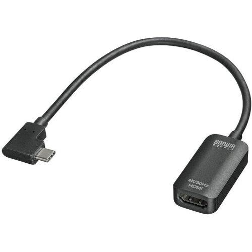 USB Type C(L^)-HDMIϊA_v^(4K/30Hz) AD-ALCHD02L