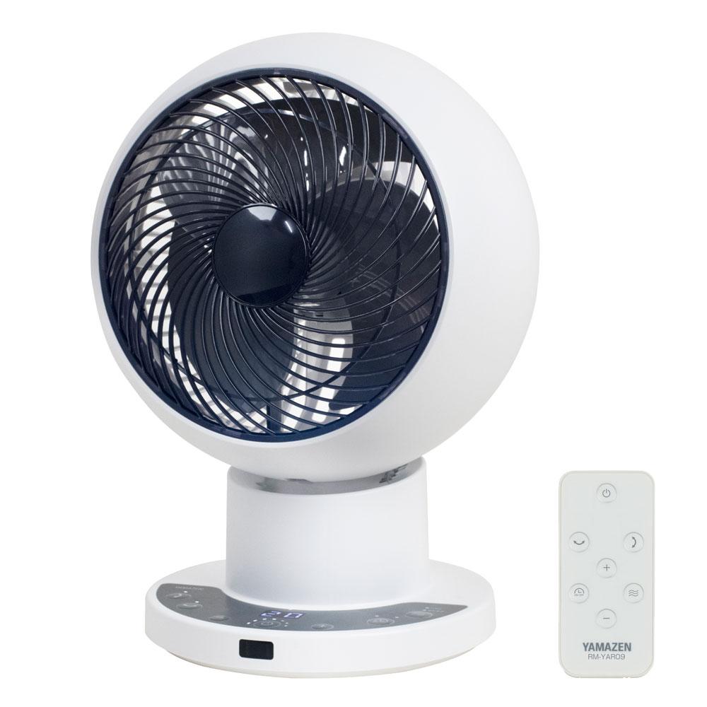 YAMAZEN YKAR-SDX15 15cm DCモーター搭載 サーキュレーター ホワイト(YKAR-SDX15)