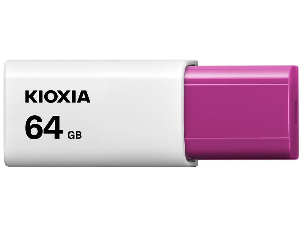 KIOXIA KUN-3A064GR USBメモリ Windows/Mac対応 TransMemory U304 64GB マゼンタ(KUN-3A064GR)