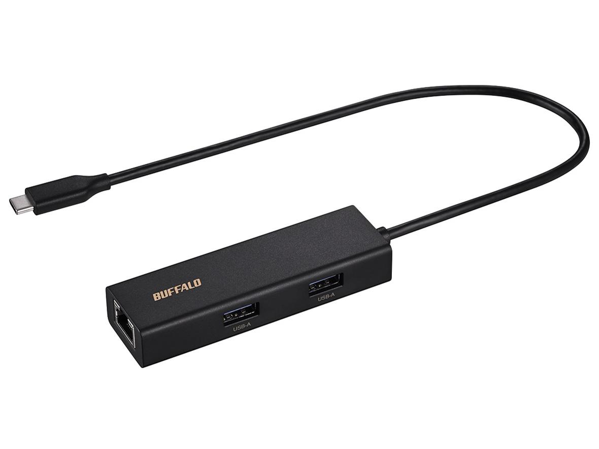 GigaΉ USB-Cڑ LANA_v^[nut ubN(LUD-U3-CU101BK)