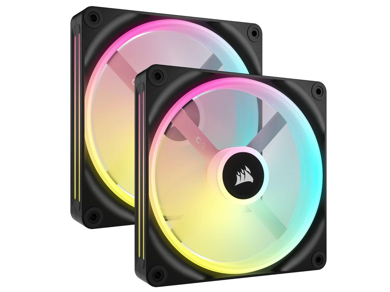 iCUE LINK QX140 RGB, 140mm Magnetic Dome RGB Fan, Starter Kit   (CO-9051004-WW)